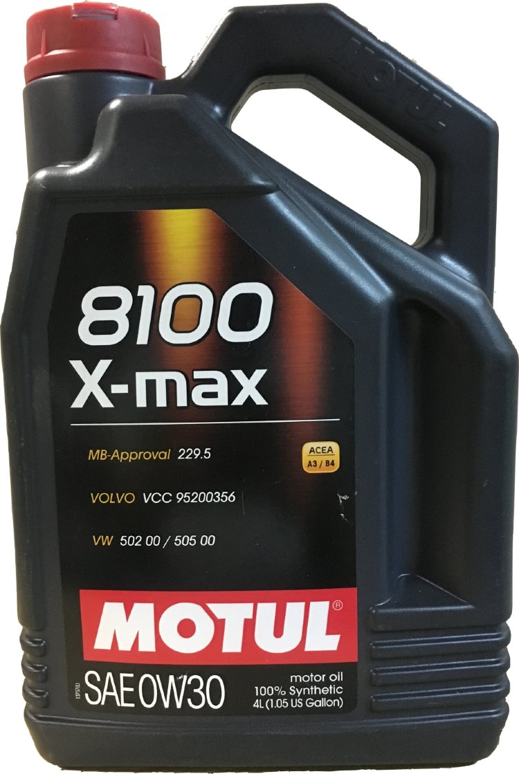 Motul 8100 X-max 0W30 4 л