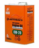 Autobacs Fully Synthetic 0W-20 SN/GF-5, 4 л (A01508395)