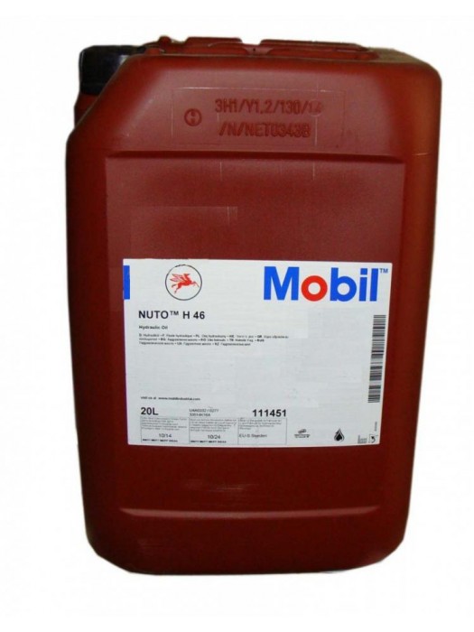 Гидравлическое масло Mobil NUTO H 46 20л