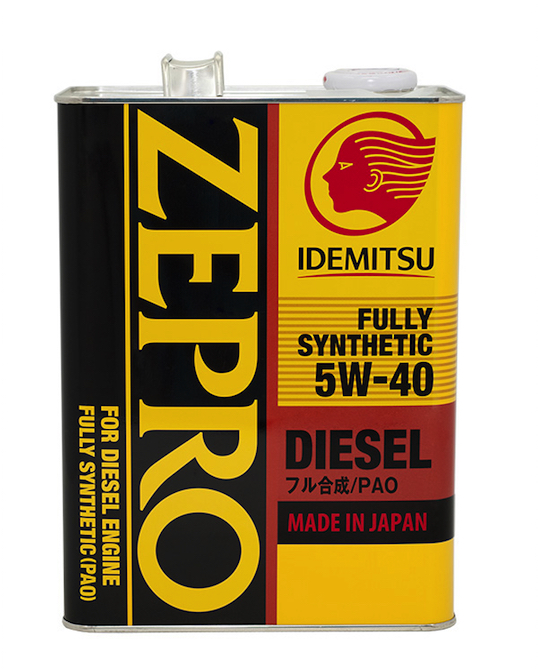 IDEMITSU Zepro Diesel 5W-40 4 л