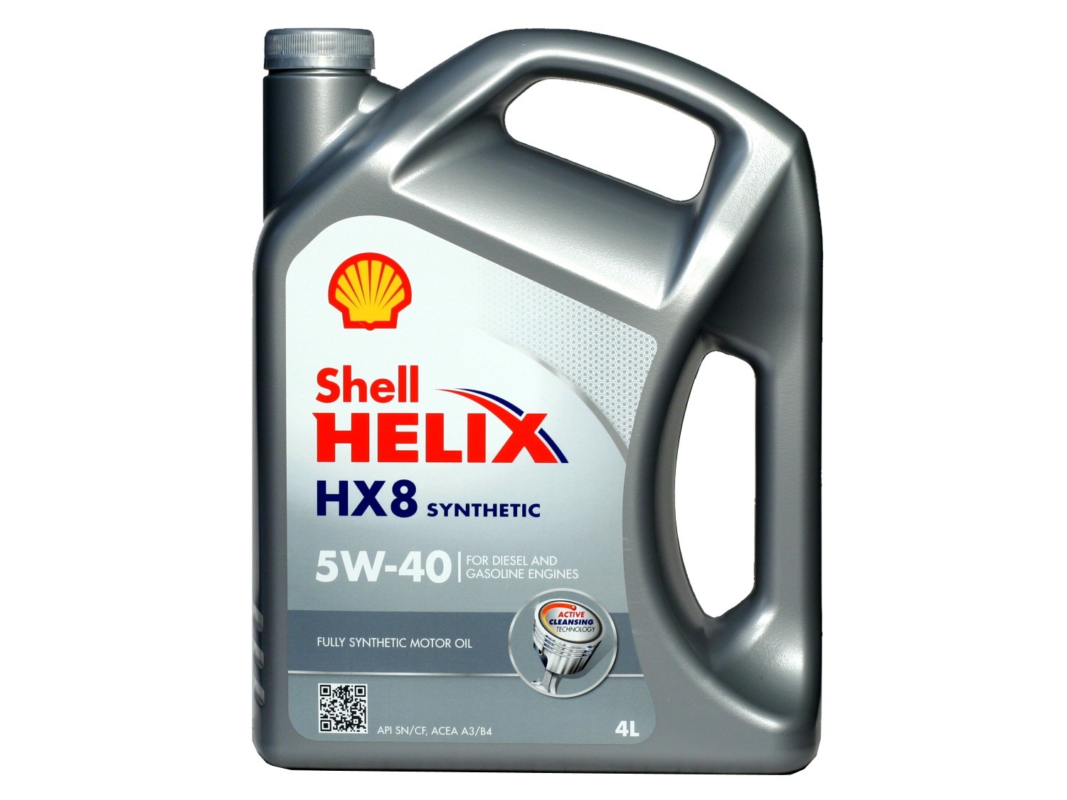 SHELL Helix HX8 Synthetic 5W-40 4 л