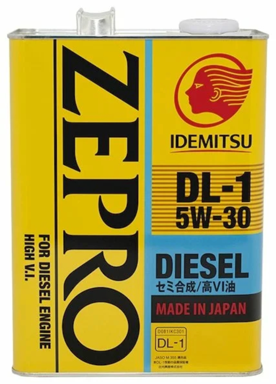 IDEMITSU Zepro Diesel 5W-30 4 л