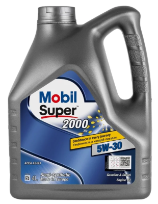 MOBIL Super 2000 X1 5W-30 4 л