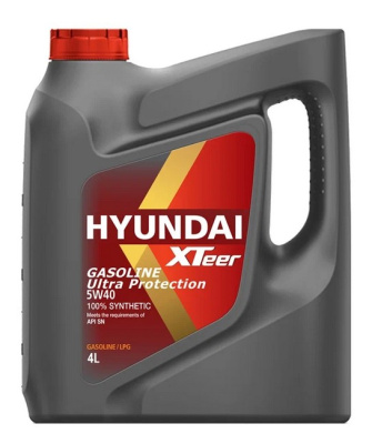 HYUNDAI XTeer Gasoline Ultra Protection 5W-40 4 л