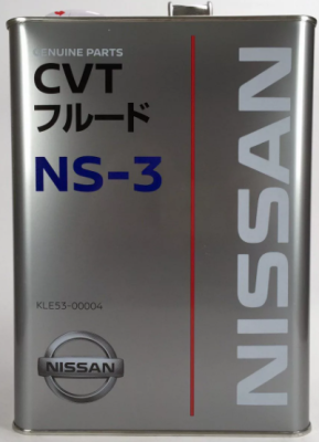 Трансмиссионное масло Nissan NS-3 CVT Fluid 4 л